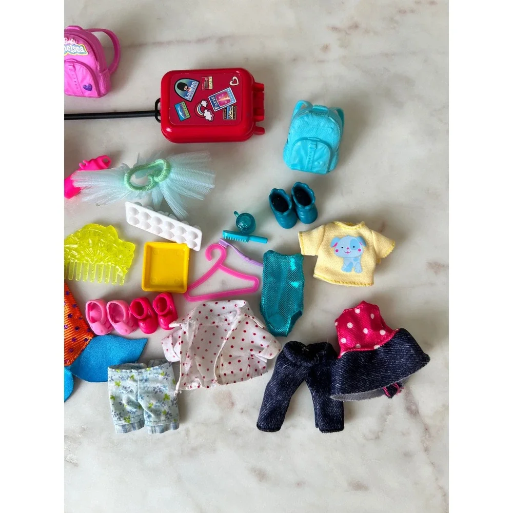 Barbie Chelsea and Friends Mixed Lot Accessories and Other Fashion Dolls